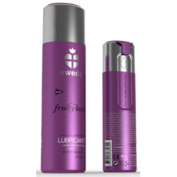Swede Lubrifiant Aromatisé FRUITY LOVE Framboise Rhubarbe 50 ml